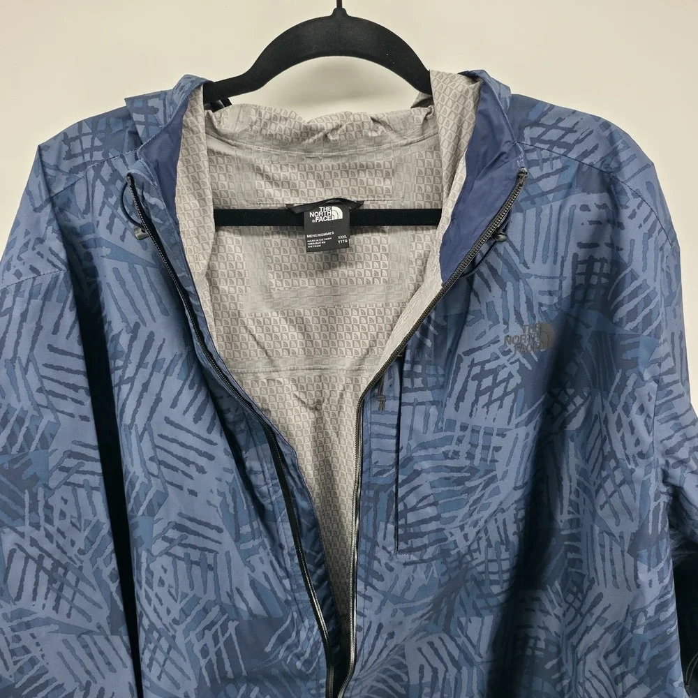 The North Face Alta Vista Dryvent Waterproof Hooded Rain Jacket Mens‎ 3XL Navy